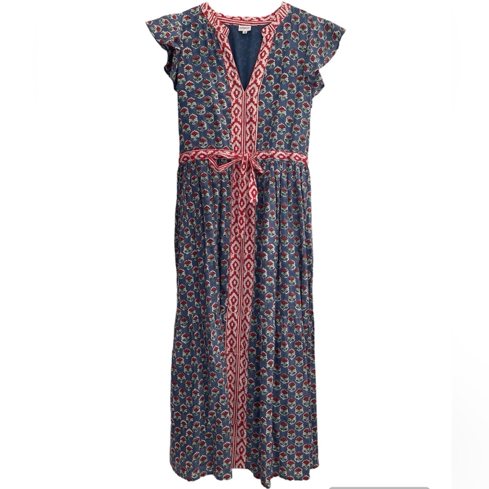 Charlee by Charleston Shoe Co. Aubrey Floral Cotton Dress - Medium